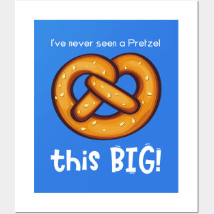 I've Never Seen a Pretzel this BIG! (CXG Inspired) [dark] Posters and Art